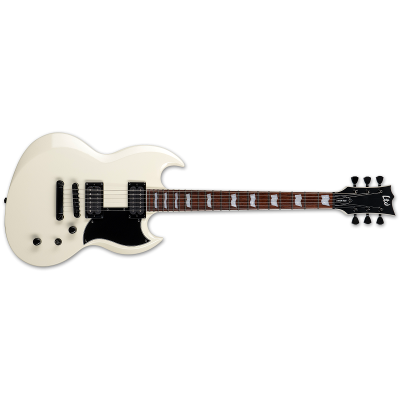 Guitarra ESP LTD Blanco olimpico Viper-256 Edición Limitada
