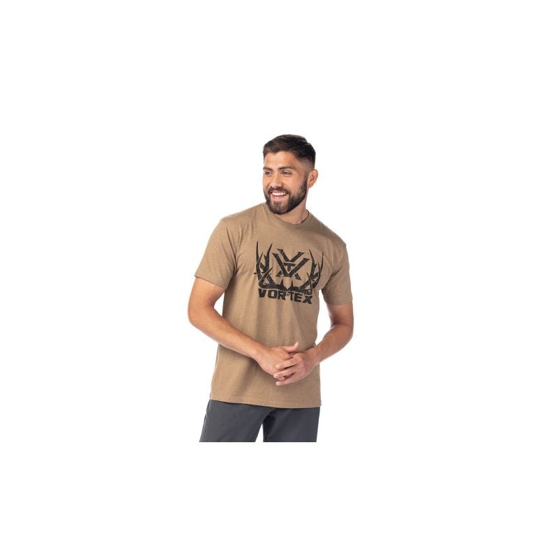 Polera Vortex Full-Tine Coyote Heather