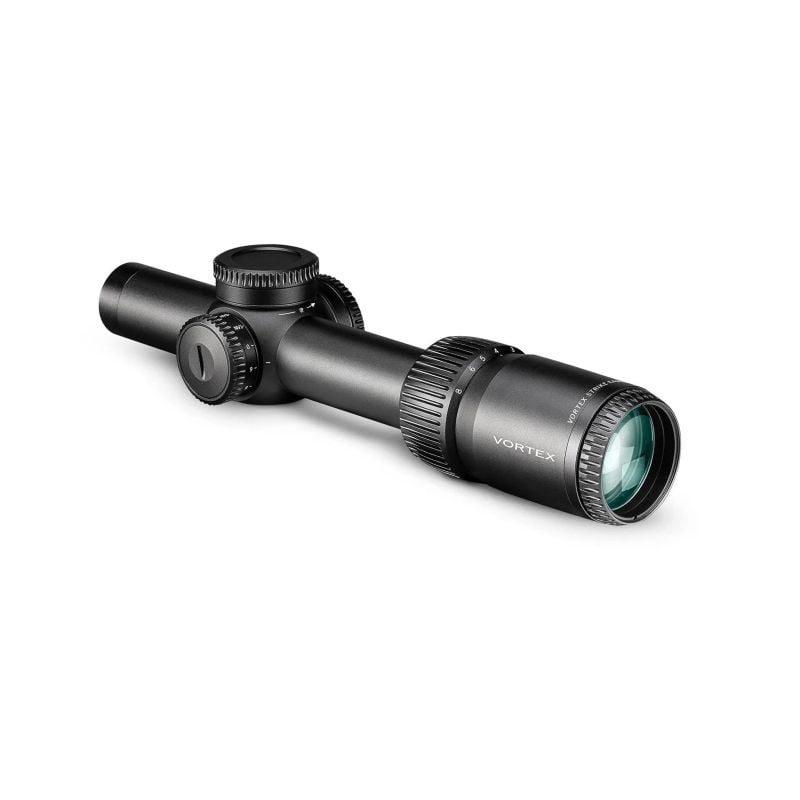 Mira Telescópica STRIKE EAGLE® 1-8X24 FFP Retícula EBR-8 (MOA) 