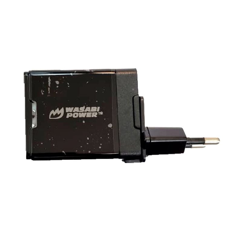Cargador de Muro con 2 Salidas USB 3.1amp max EU plug - Wasabi Power