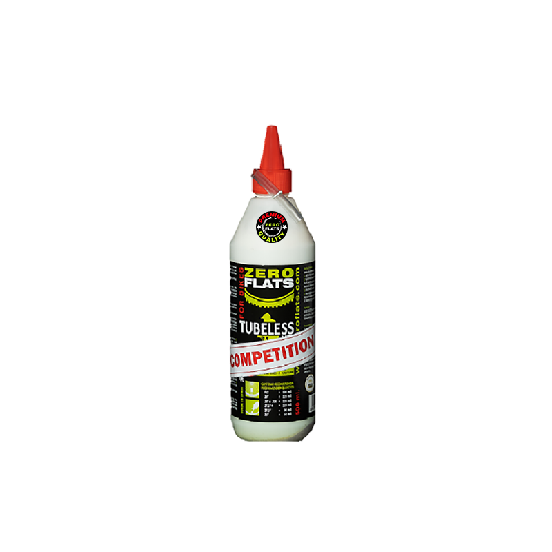 Antipinchazos tubeless Competicion Zero Flats 500ml Competición