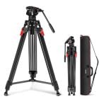 Trípode Profesional NEEWER LL27 con Cabezal Fluido – 192 cm