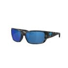 Costa Del Mar Schoolie Matte Tiger Shark Blue Mirror 580P (56) 06S9132