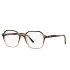 Lente Optico Ray-Ban Eyeglasses John Gradient Brown Havana Calibre 51