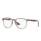 Lente Optico Ray-Ban Eyeglasses Erika Transparent Grey Calibre 51