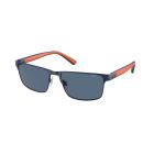 Polo Ralph Lauren Shiny Navy Blue+Orange Rubber+Sb.Part. Dark Blue (57) 0PH3155