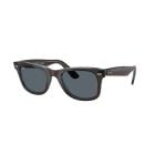Ray-Ban Wayfarer Brown On Transparent Blu Blue (50) 0RB2140