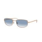 Ray-Ban Rosegold Clear Gradient Blue (59) 0RB3732