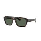 Ray-Ban Corrigan Havana Dark Green (54) 0RB4397