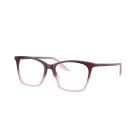 Ray-Ban Red Gradient Pink Red Gradient Pink - 52