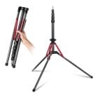 Soporte de luz de fibra de carbono Neewer st210r de 220 cm