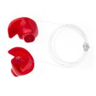 Tapones Proplugs de Doc - ventilados, rojos con correa