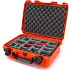 Maletin Impermeable Rígido Nanuk 925 con Divisores Acolchados Naranjo