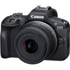 Cámara sin espejo Canon EOS R100 con lente de 18-45 mm