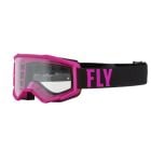 Antiparra FLY Focus Fly Racing Pink / Black Clear Lens