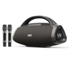 Parlante Bluetooth Con 2 Micrófonos 200W W-King D20 