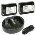 Kit de Bateria y Cargador para Sony a9, a7R III, a7 III FZ100 Wasabi Power