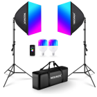 Kit Softbox RGB 60x60 cm con App Neewer 