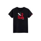 Polera Sram Fragments Negro M