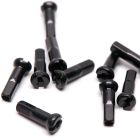 NIPPLE PILLAR BRONCE 14G X 15MM NEGRO
