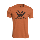 Polera Vortex Core Logo Naranja