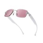 Lentes Chamelo Aura White Calm Prismatic 