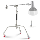 Soporte en C de 186 cm con Ruedas Neewer