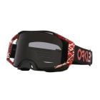Antiparra Oakley Airbrake® MX Red Eddie Dark Grey Antivaho Alta Protección