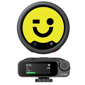 Micrófono inalámbrico Insta360 Mic Pro lavalier (1 TX + 1 RX)