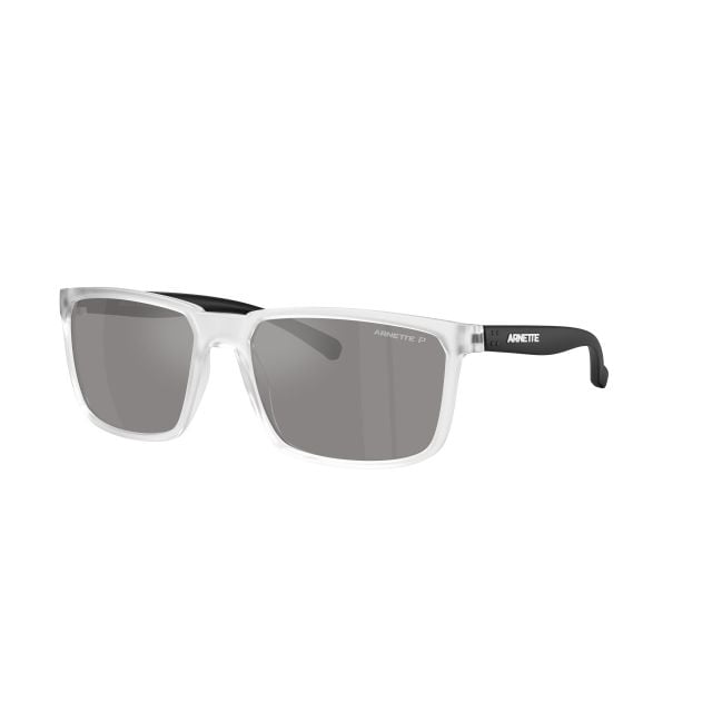 Arnette Stripe Matte Black Grey Mirror Silver 80 Polar (58) 0AN4251