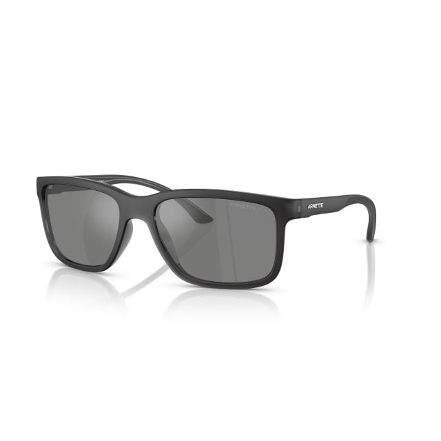 Arnette Headlight Transparent Grey Matte/Shiny Grey Mirror Silver (57) 0AN4359