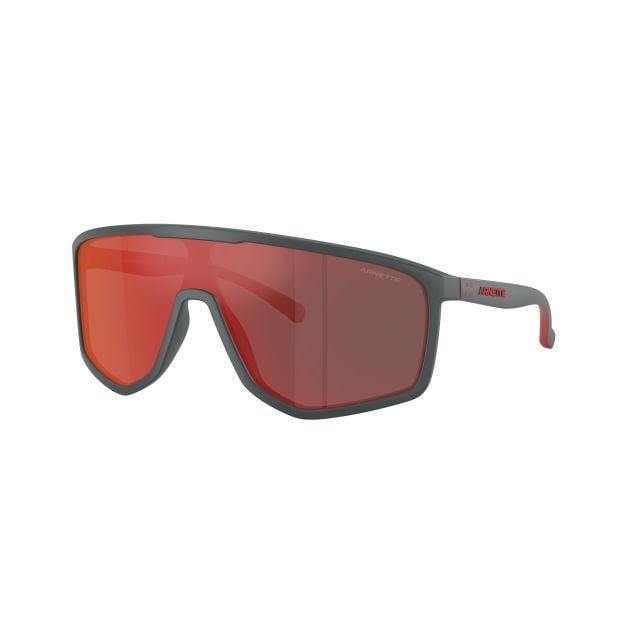 Arnette Stripe-M Top Grey/Red Dark Grey Mirror Red/Yellow (36) 0AN4360