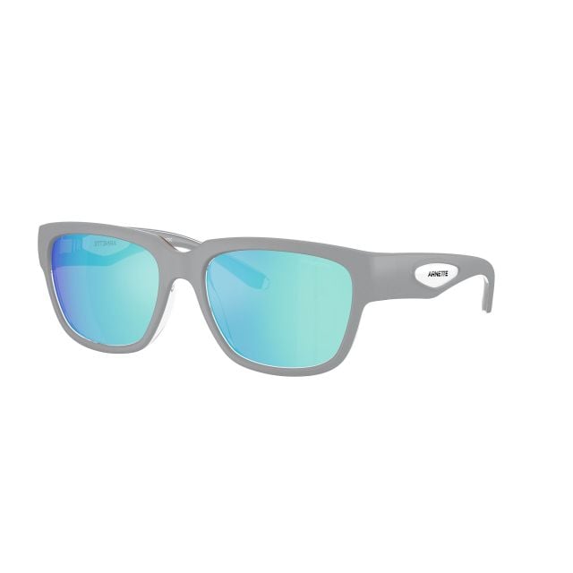 Arnette Bounce Grey/Crystal Light Grey Mirror Blue (56) 0AN4366