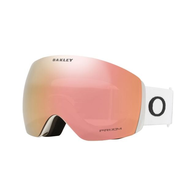 Antiparras Oakley Flight Deck™ L Snow Prizm Rose Gold Iridium Matte White