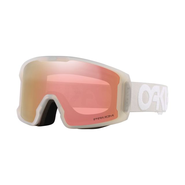 Antiparra de nieve Oakley Line Miner M Matte B1B Cool Grey Prizm Rose Gold Iridium (00) 0OO7093