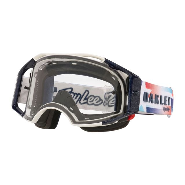 Antiparra Oakley Airbrake Mtb Troy Lee Desings Ice White Clear (00) 0OO7107
