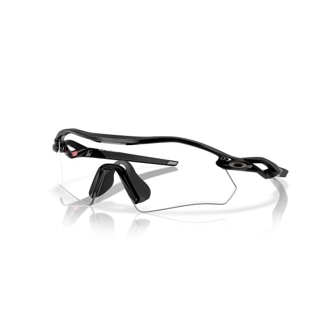 Oakley Radar Plate Polished Black Clear Photo 50% Blk Ird (36) 0OO9495D