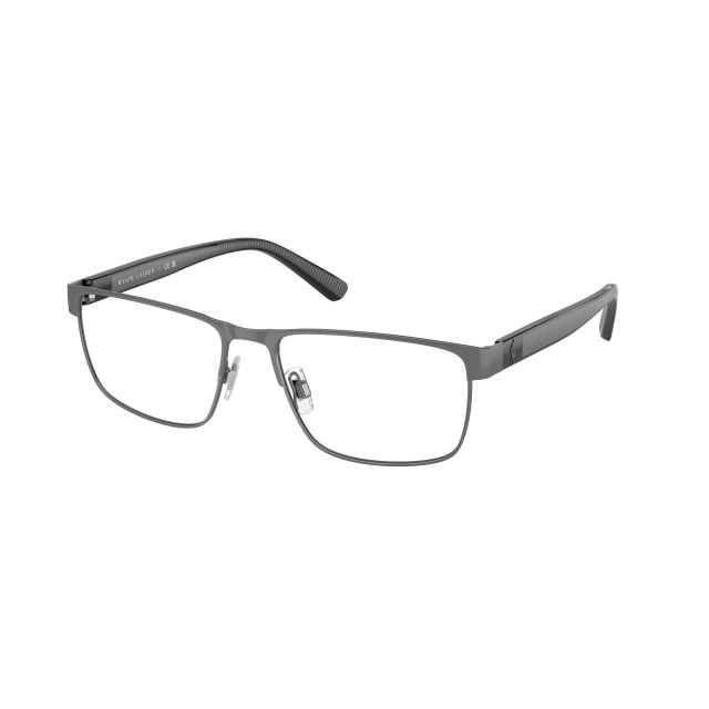 Lentes Opticos Polo Ralph Lauren Shiny Black + Dark Grey Rubber (56) 0PH1229