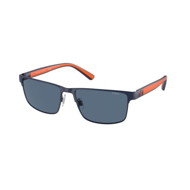 Polo Ralph Lauren Shiny Navy Blue+Orange Rubber+Sb.Part. Dark Blue (57) 0PH3155
