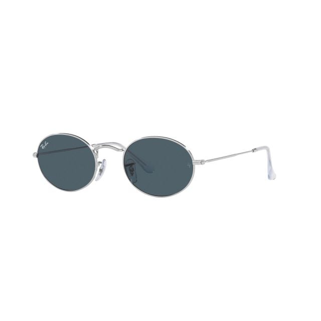 Ray Ban Oval Silver Azul
