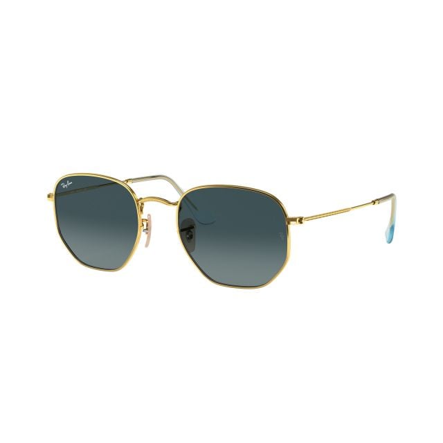 Ray-Ban Hexagonal Arista Blue Gradient Grey (51) 0RB3548N