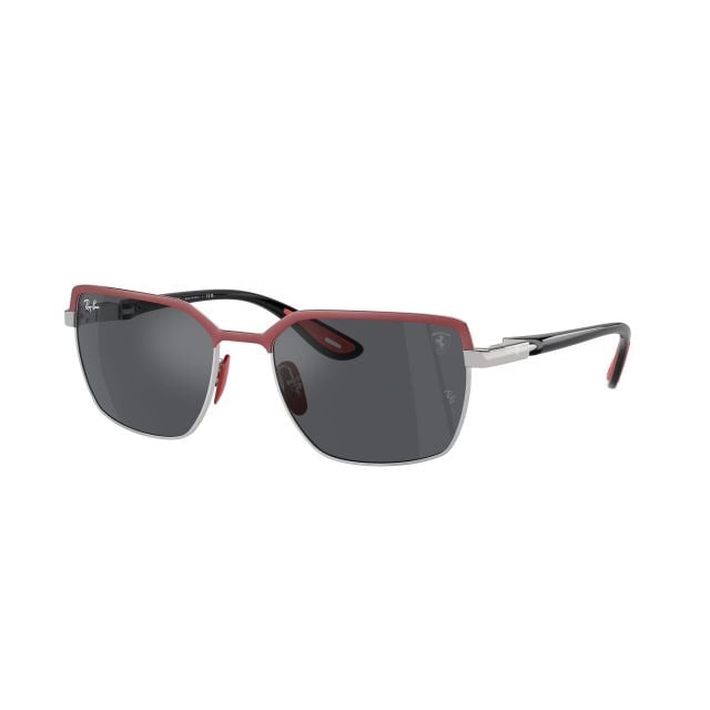 Ray-Ban Black Dark Grey (58) 0RB3743M