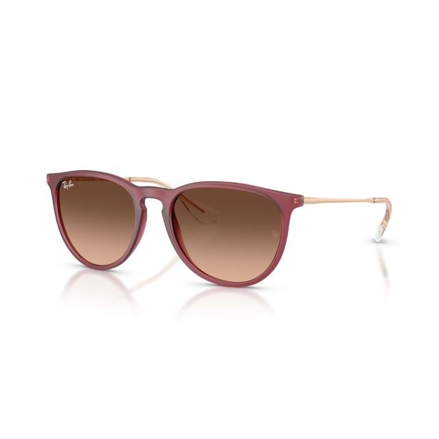 Ray-Ban Erika Rubber Violet Pink Gradient Brown (54) 0RB4171