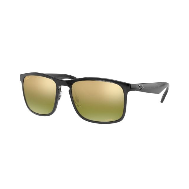 Ray-Ban  Grey Green Mirror Gold Gradient   (58) 0RB4264