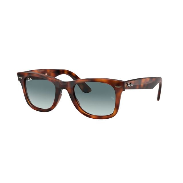 Ray-Ban Wayfarer Red Havana Blue Gradient Grey (50) 0RB4340