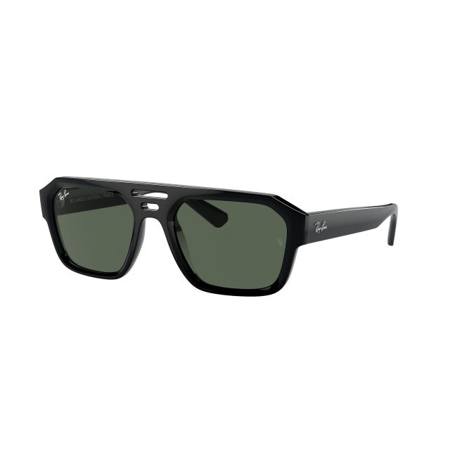 Ray-Ban Corrigan Black Dark Green (54) 0RB4397