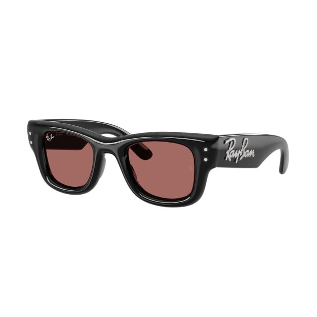 Ray-Ban Wayfarer Puffer Black Dark Violet (47) 0RB4940B