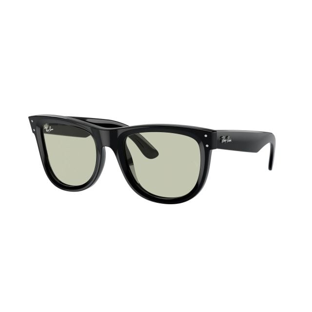 Ray-Ban Wayfarer Reverse Black Light Green (50) 0RBR0502S