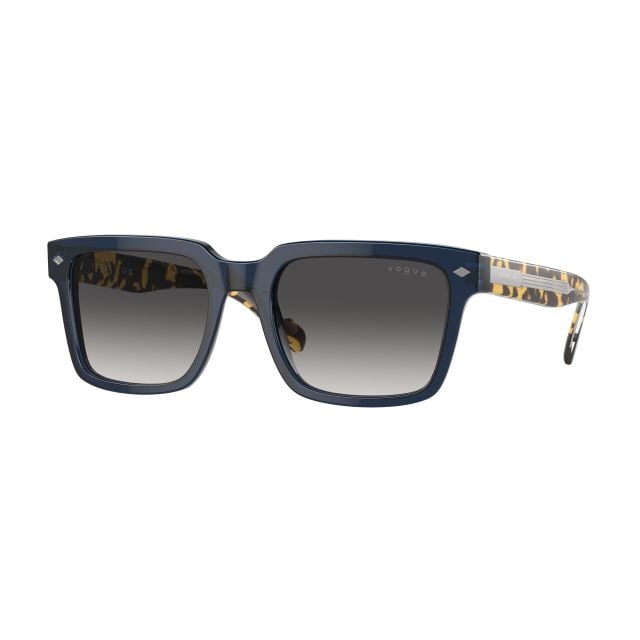 Vogue Eyewear Top Crystal/Yellow Havana Grey Gradient Black (55) 0VO5573S