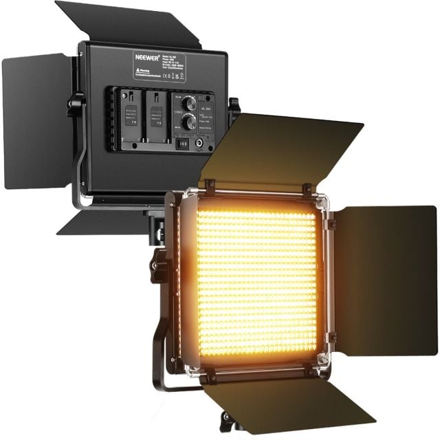Neewer NL660 Pack 2 Luces LED Bicolor de Video